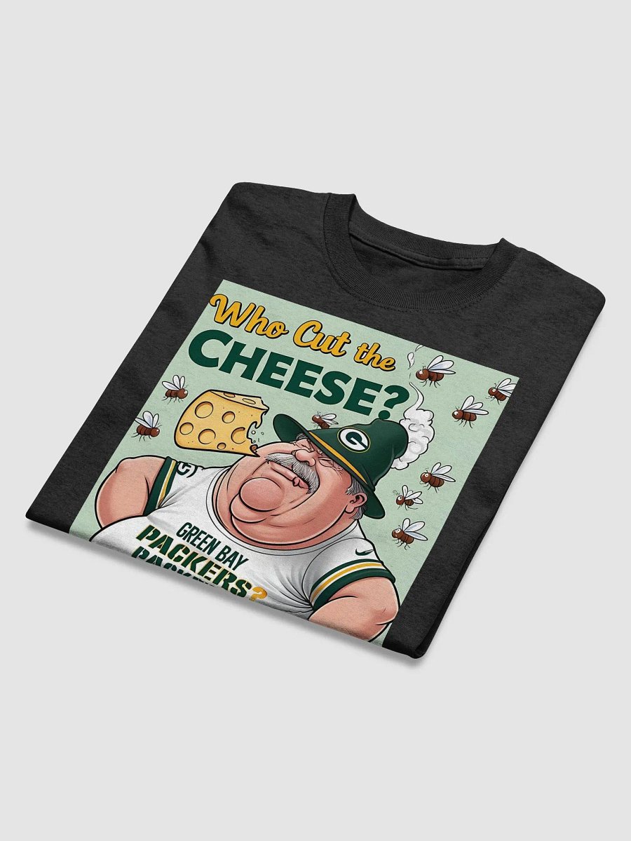 Who Cut the Cheese? T-Shirt | NFL Rivals Locker | Green Bay Packers | Trash Fanz product image (4)