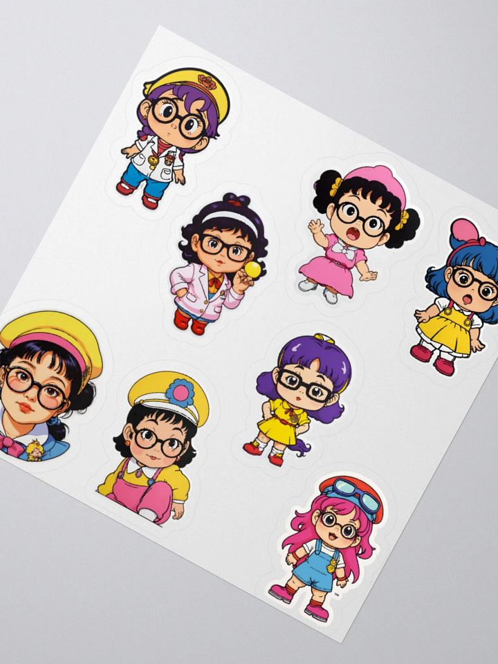 Dr. Slump Arale Chan Style Sticker Collection product image (6)