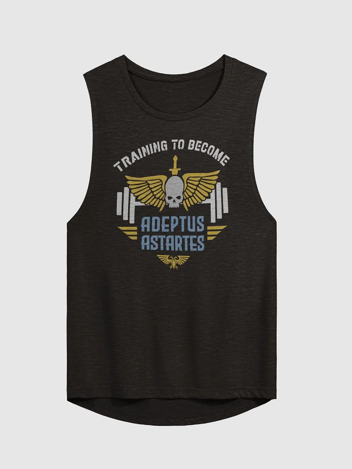 Training to Become Adeptus Astartes Women's Premium Tank Top | Warhammer 40K Gym Style product image (2)
