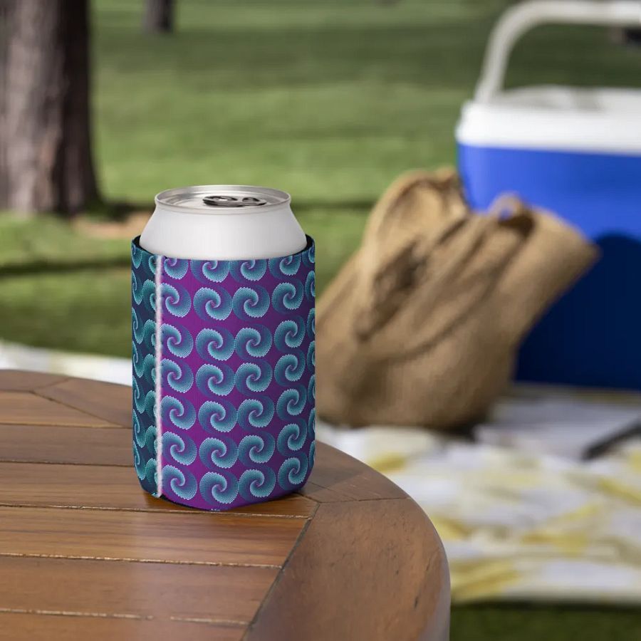 sacred geometry Can Cooler product image (7)