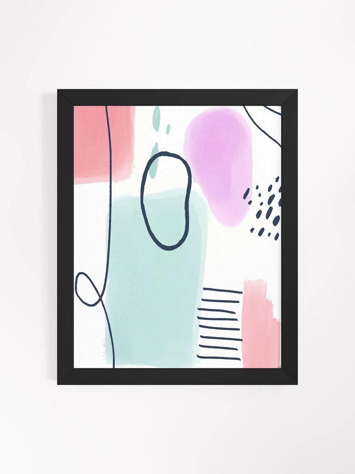 Vibrant Matte Poster in Ayous Wood Frame product image (7)