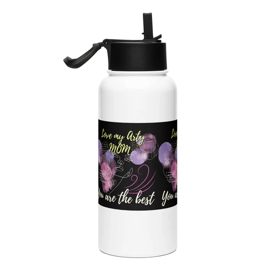 Love Arty mom insulated water bottle mothersday gift for creative moms product image (4)