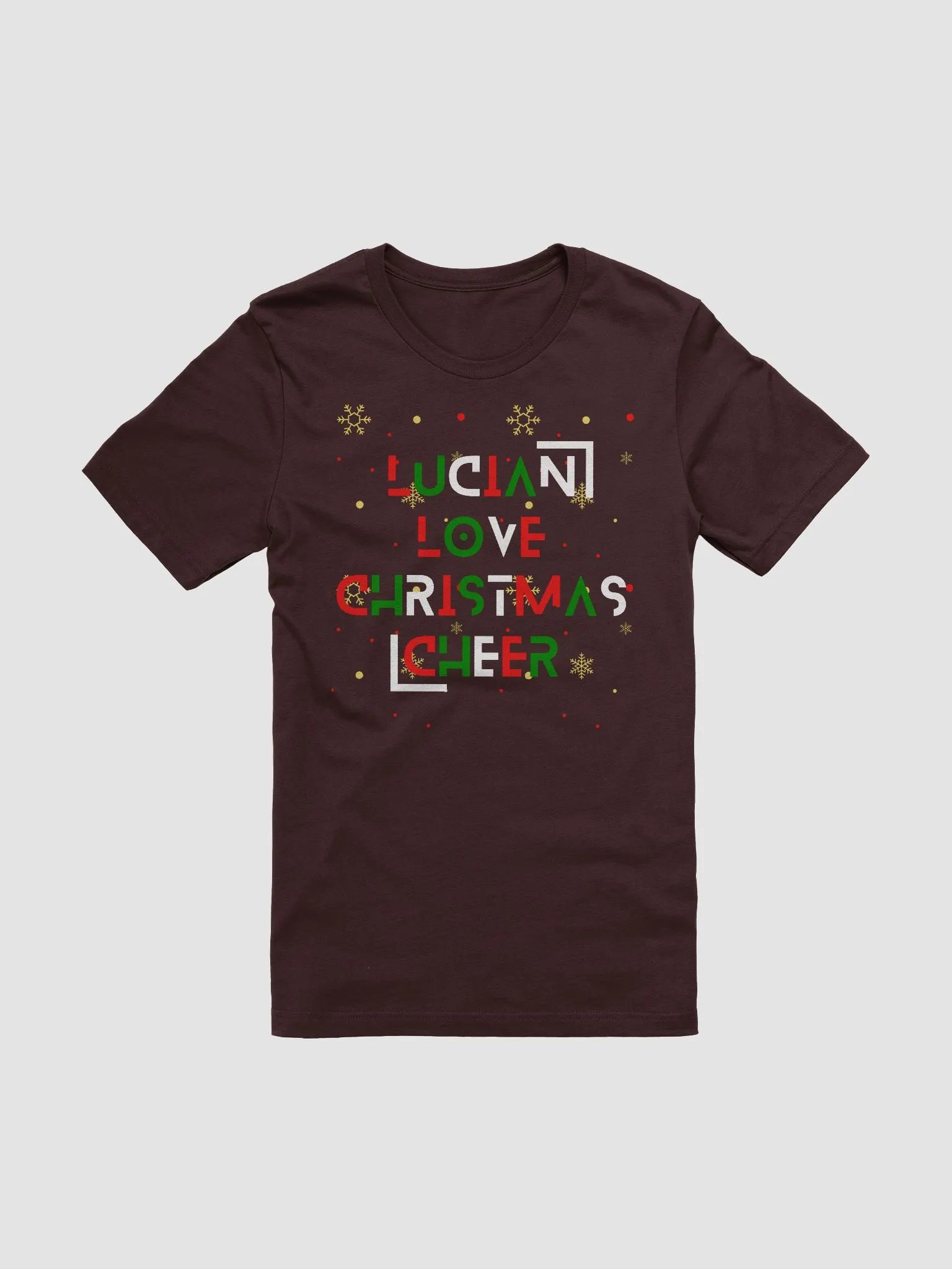 Lucian Love Christmas Cheer T-Shirt product image (71)
