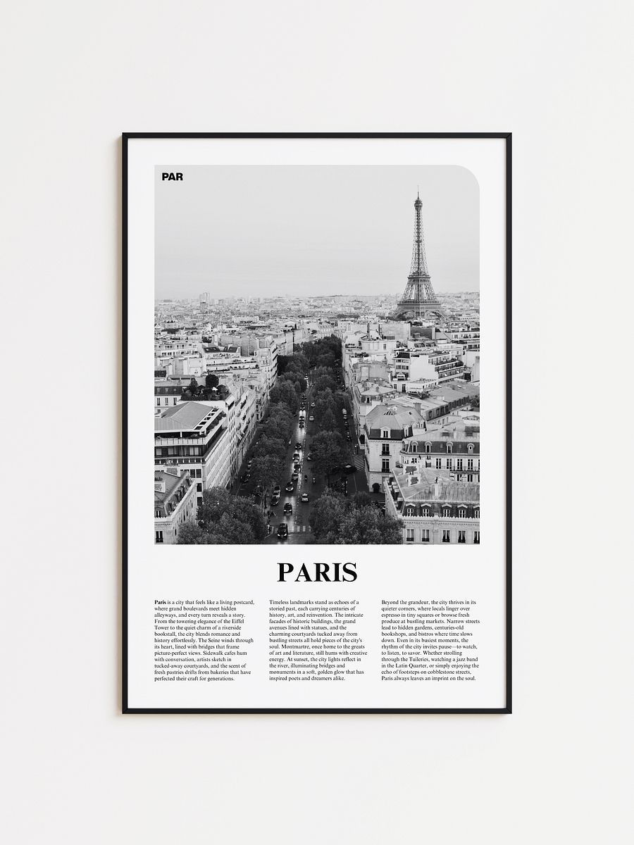 Paris 03 Newspaper Poster product image (1)