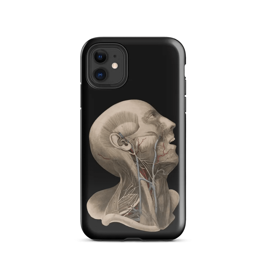 Anatomy Unleashed (Black Background) iPhone® Tough Case product image (2)