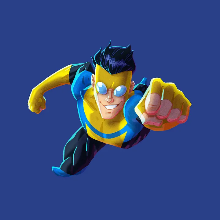 Invincible Print (6x6") product image (1)