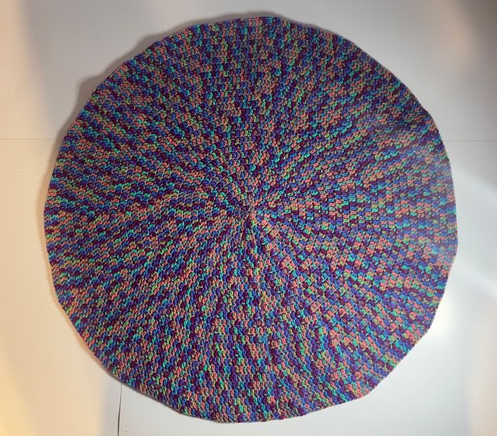 Speckled 26 inch rug product image (2)