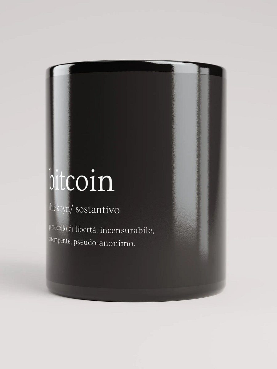 Tazza bitcoin, voce del dizionario product image (5)