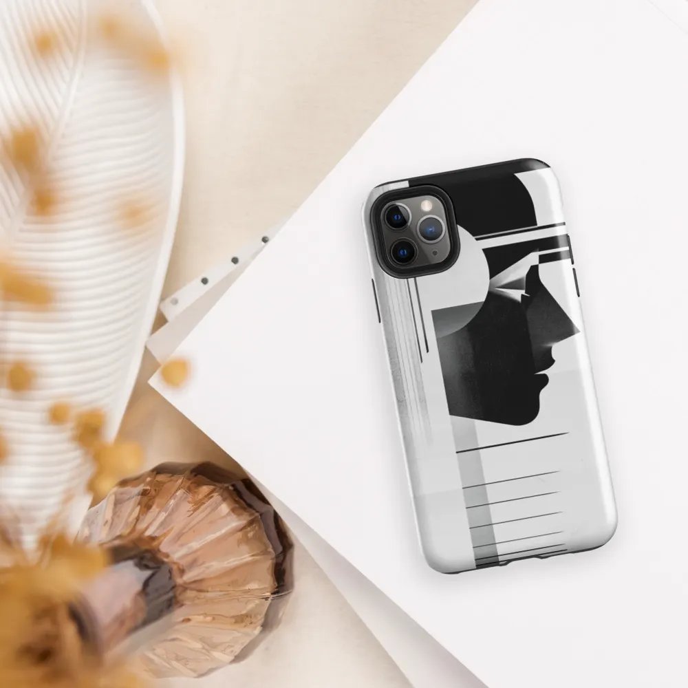 Abstract Persona 006 (Black) (Iphone Tough Case) product image (5)