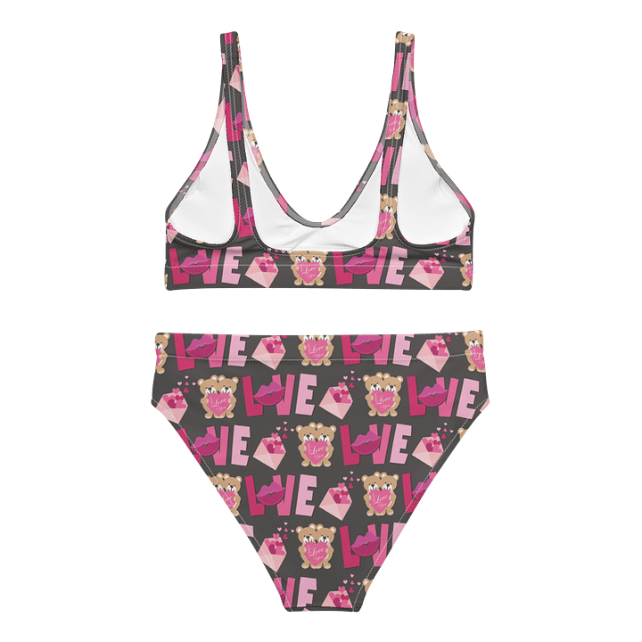 Romantic Love All-Over Print Bikini Set product image (2)
