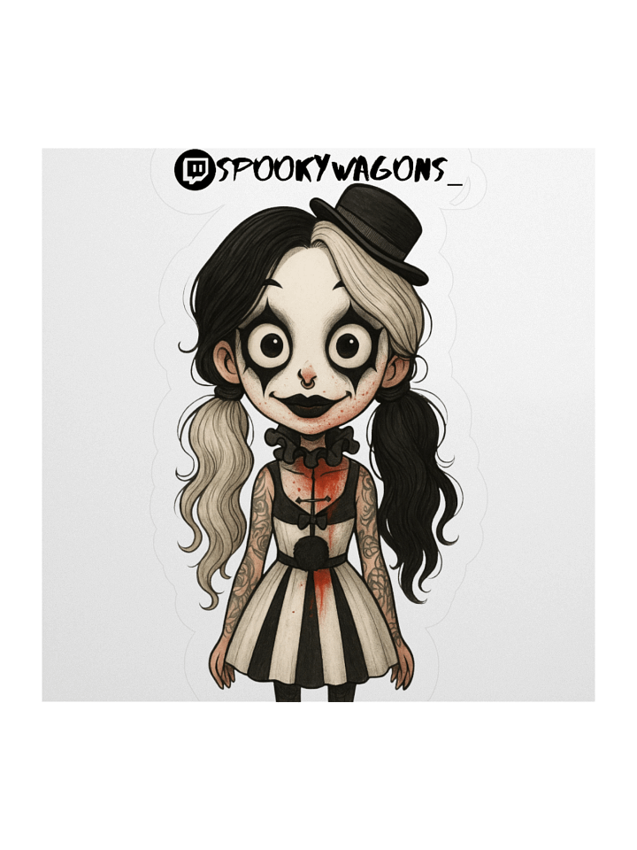 Spookytober Art Sticker (3/3) product image (1)