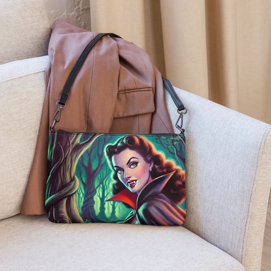 Beautiful Vampire Forest Crossbody Bag product image (6)