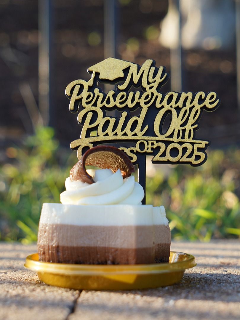 My Perserverance Paid Off 'Class of 2025' - Graduation Topper product image (7)