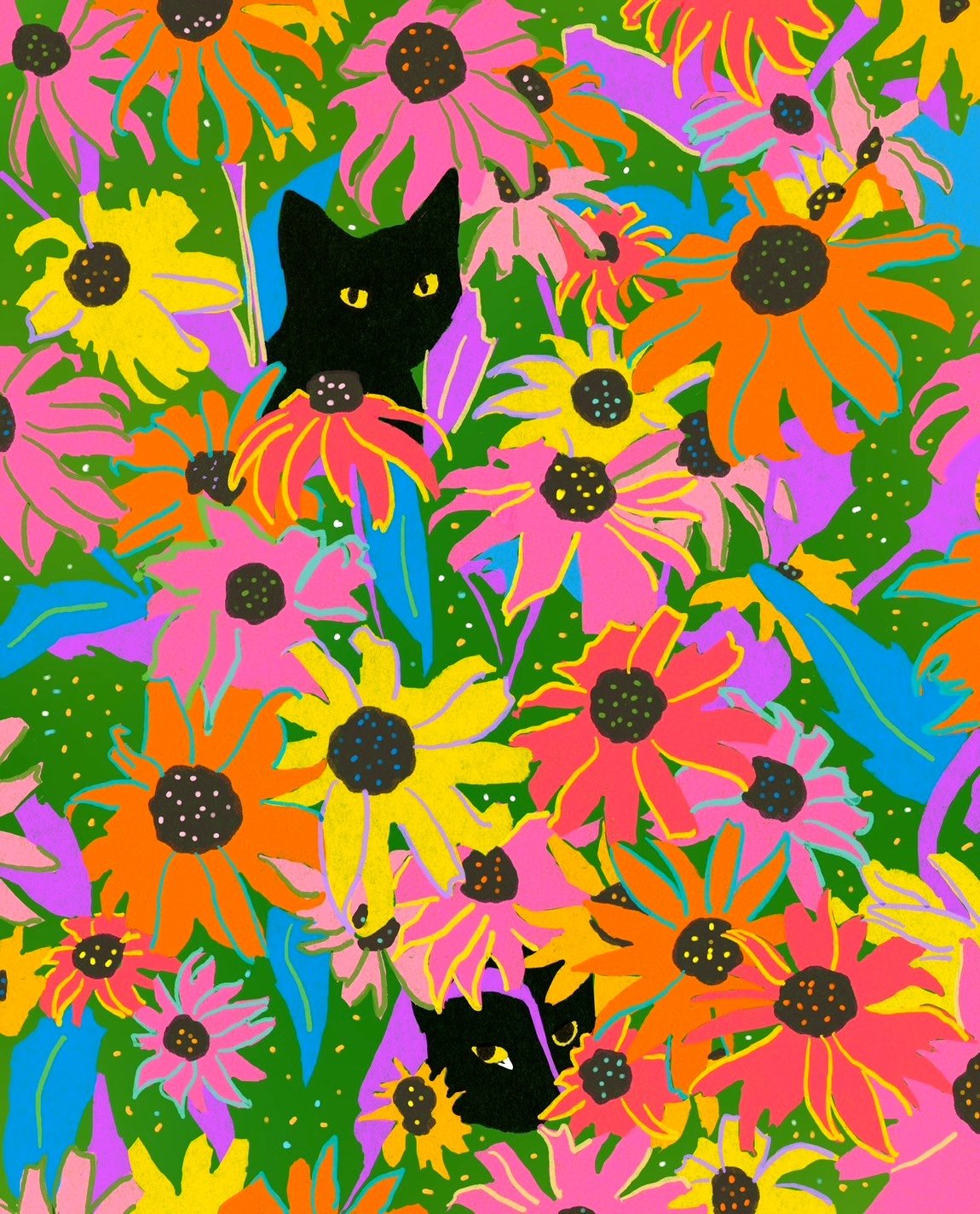 the garden art print product image (1)