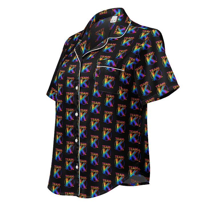 TEAM K Pride 1 Women's Short Sleeve Pajama Top product image (1)