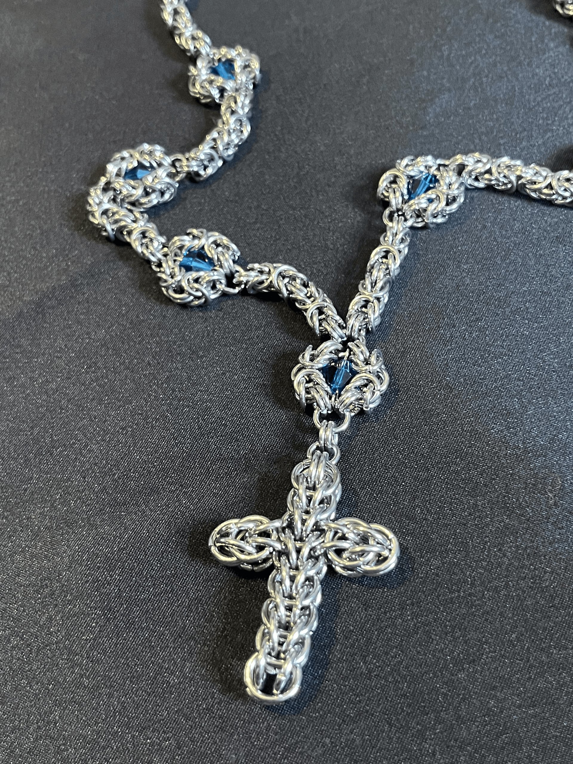 Blue Requiem Necklace product image (2)