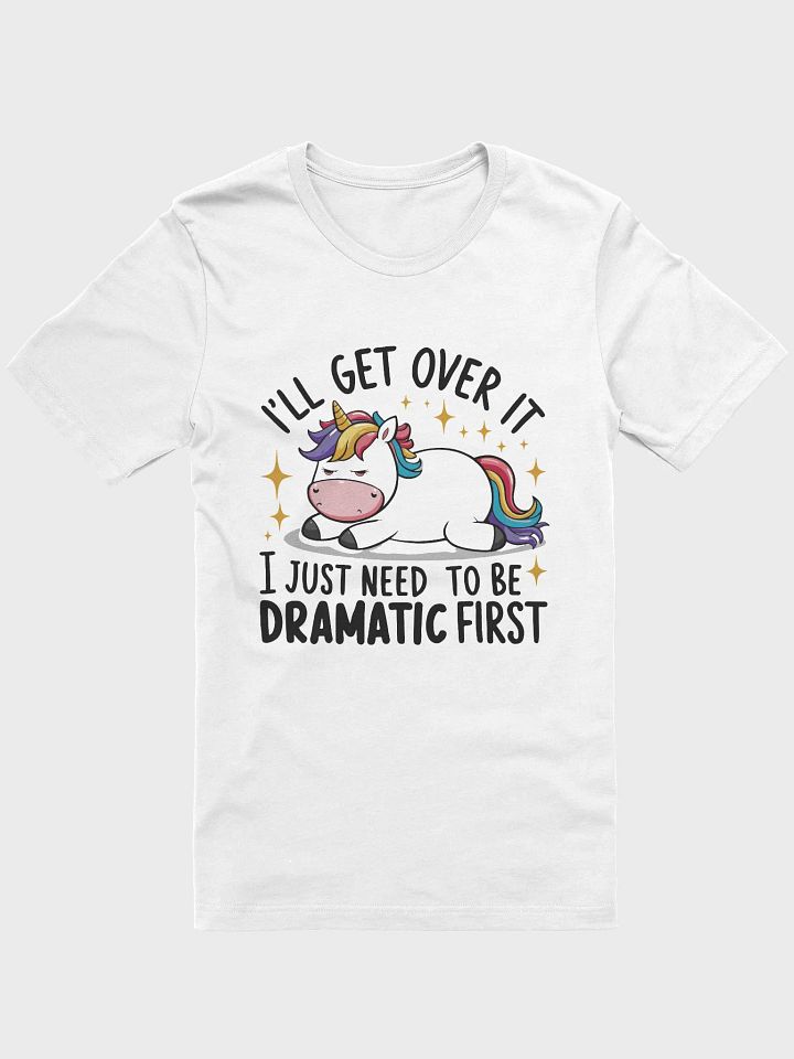 Dramatic Unicorn Supersoft T-Shirt product image (1)