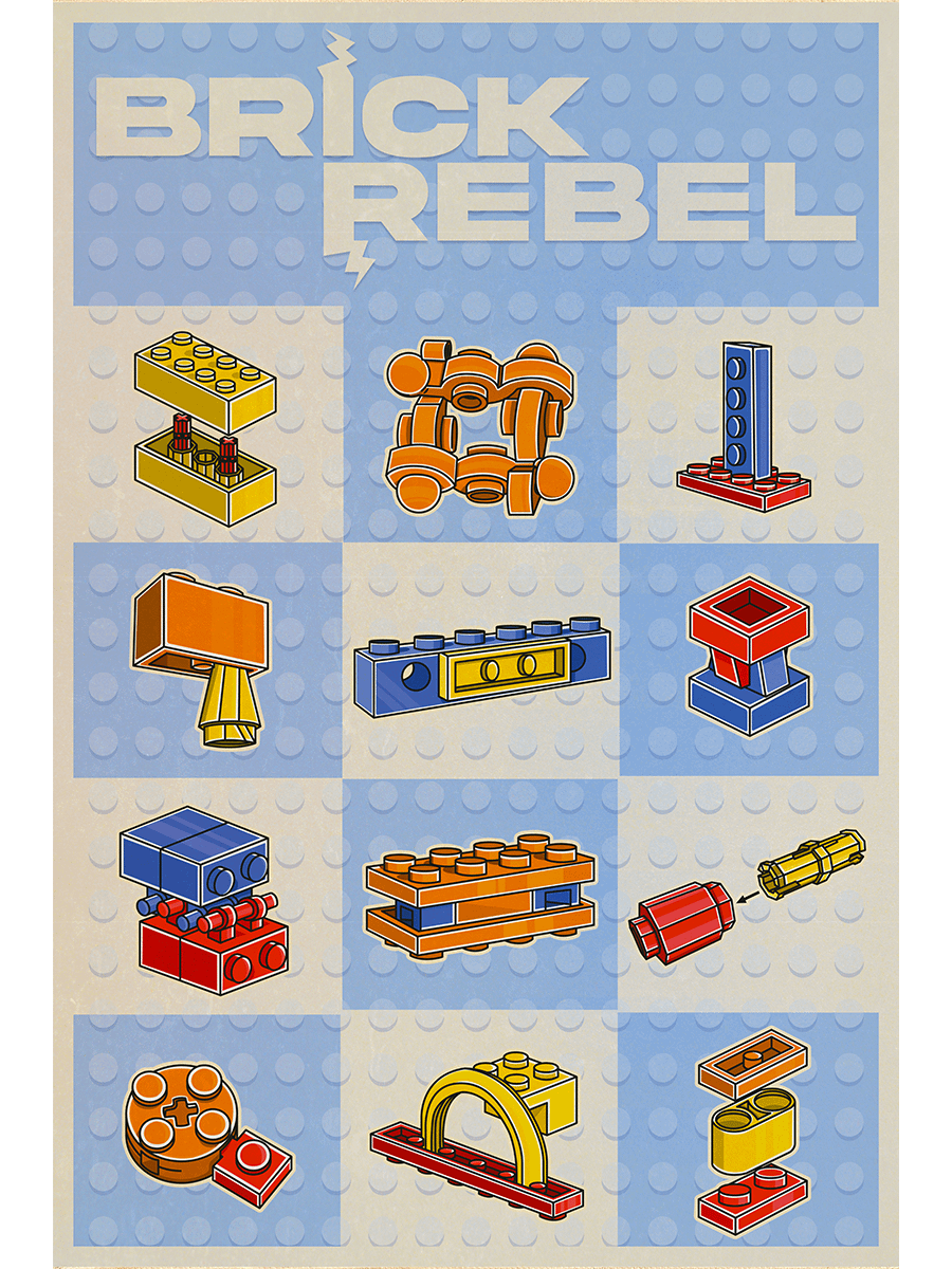 Brick Rebel | Poster product image (1)