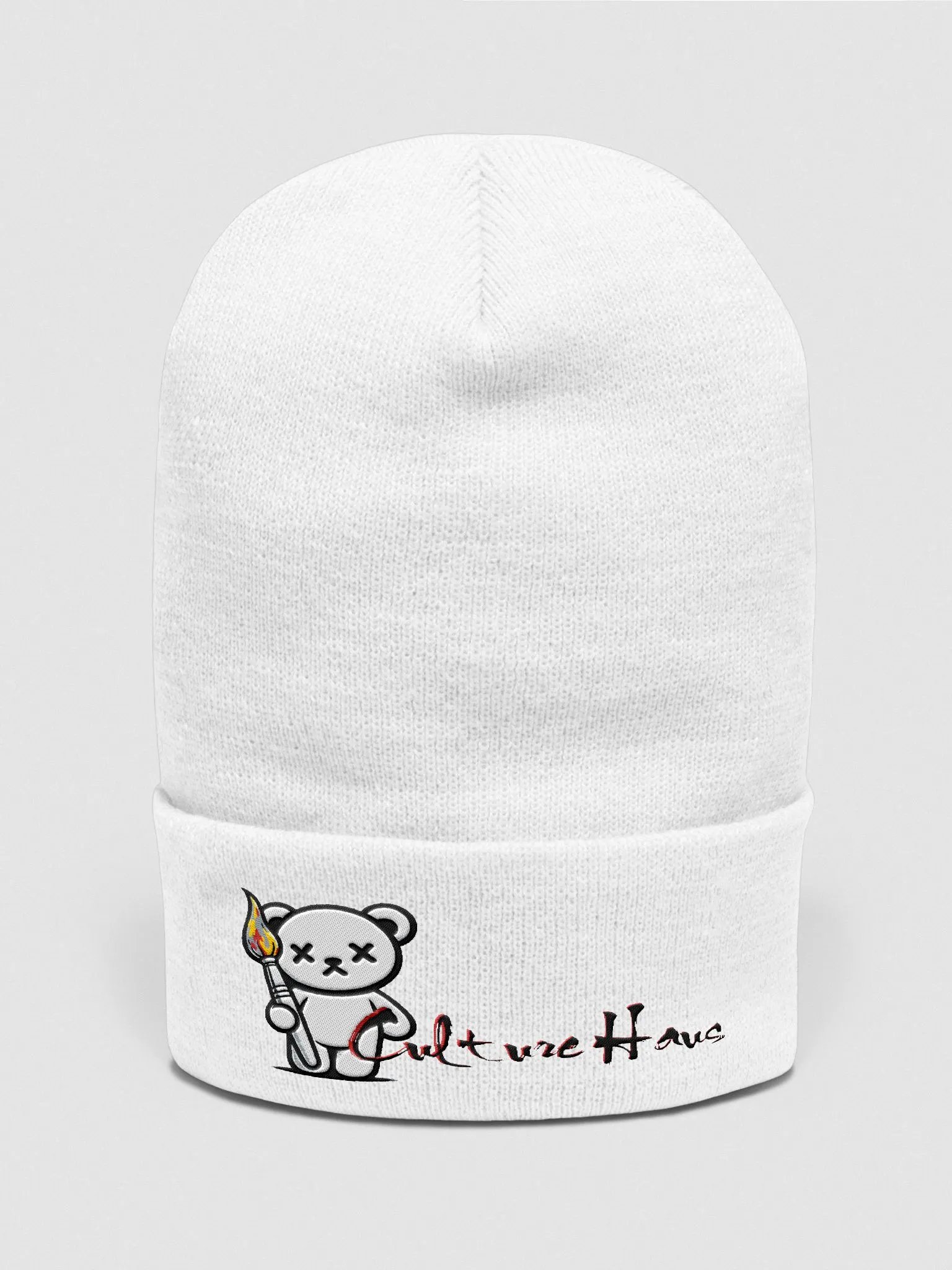 Culture Haus Cuffed Beanie - Culture Bear product image (1)