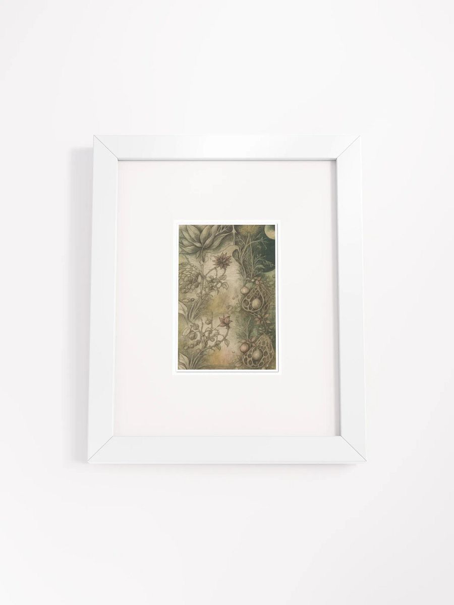 The Secret Garden Sketchbook Artprint Framed product image (1)