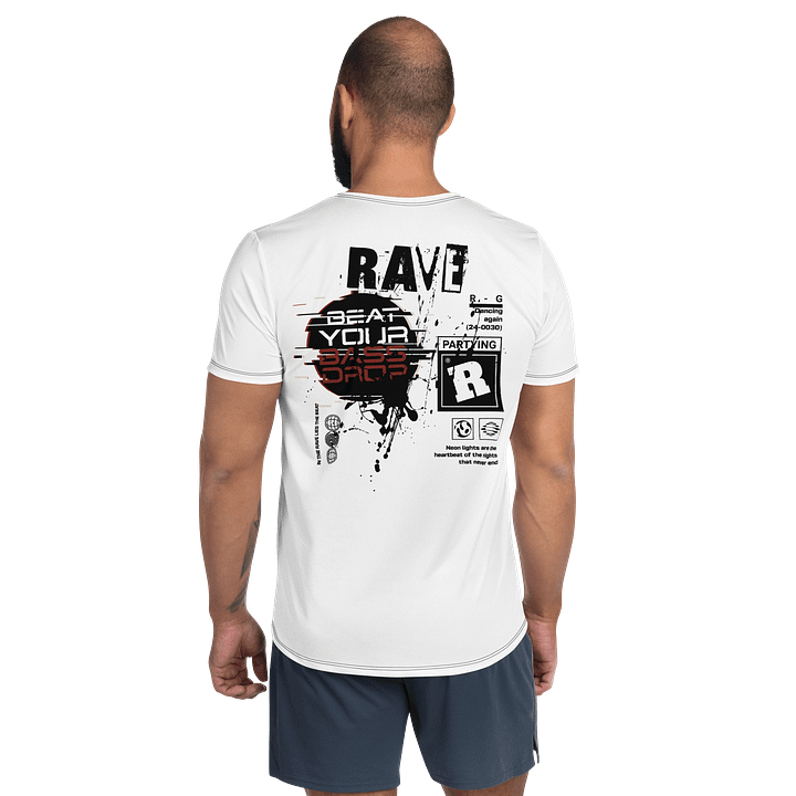 Techno Rave Athletic Tee product image (1)