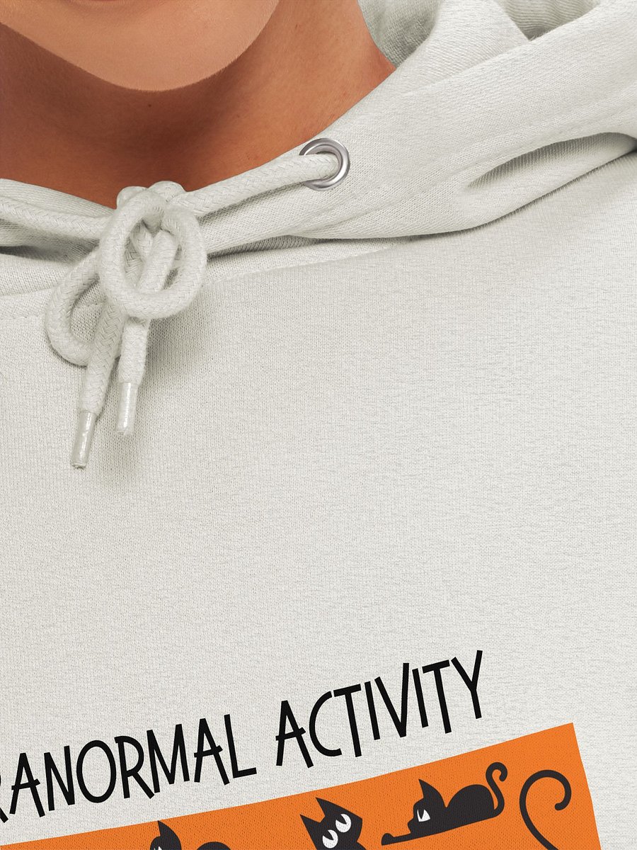 Purranormal Activity Halloween Whimsical Cat Silhouette Hoodie product image (1)