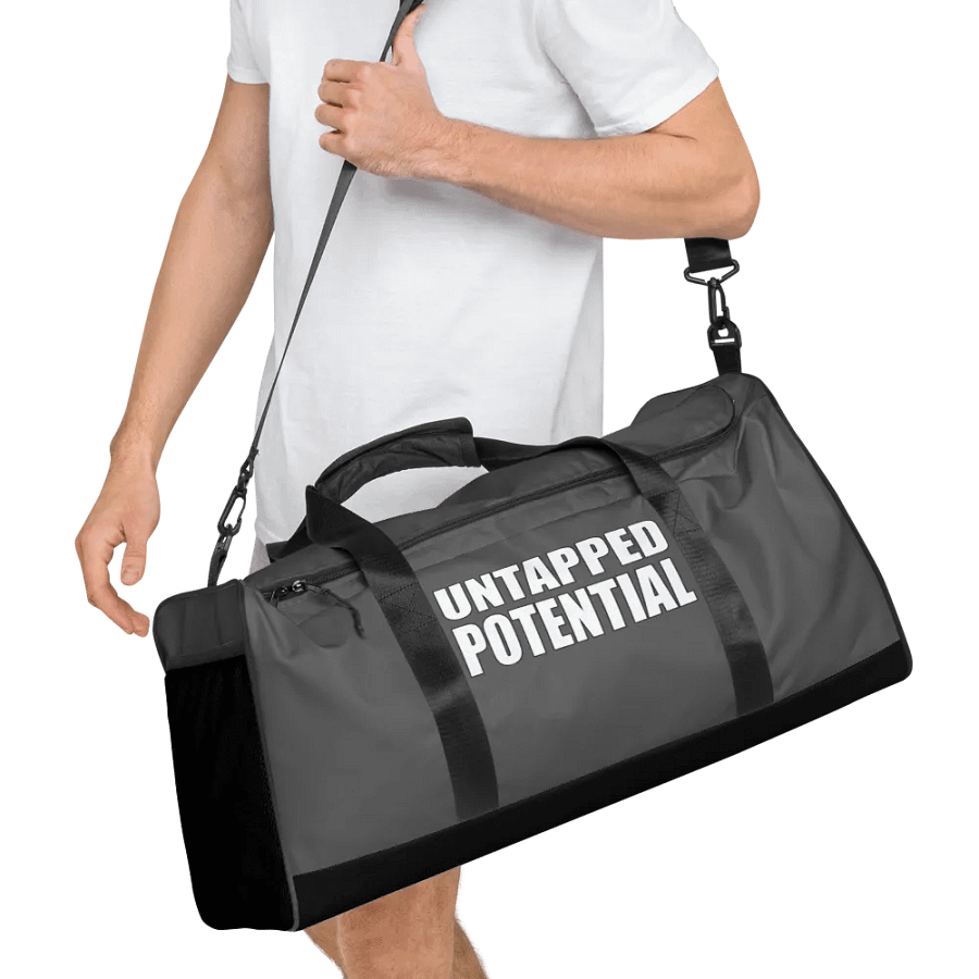 Untapped Potential Gray Duffle Bag product image (8)