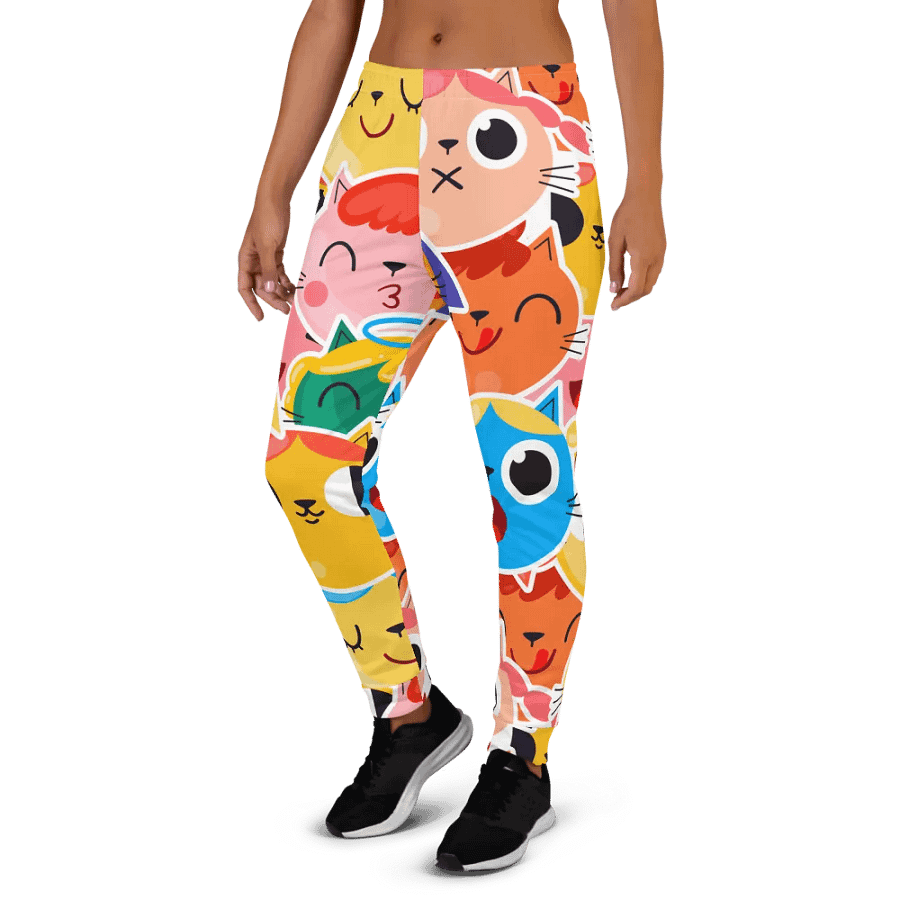 Women's Joggers Colorful Cat product image (3)