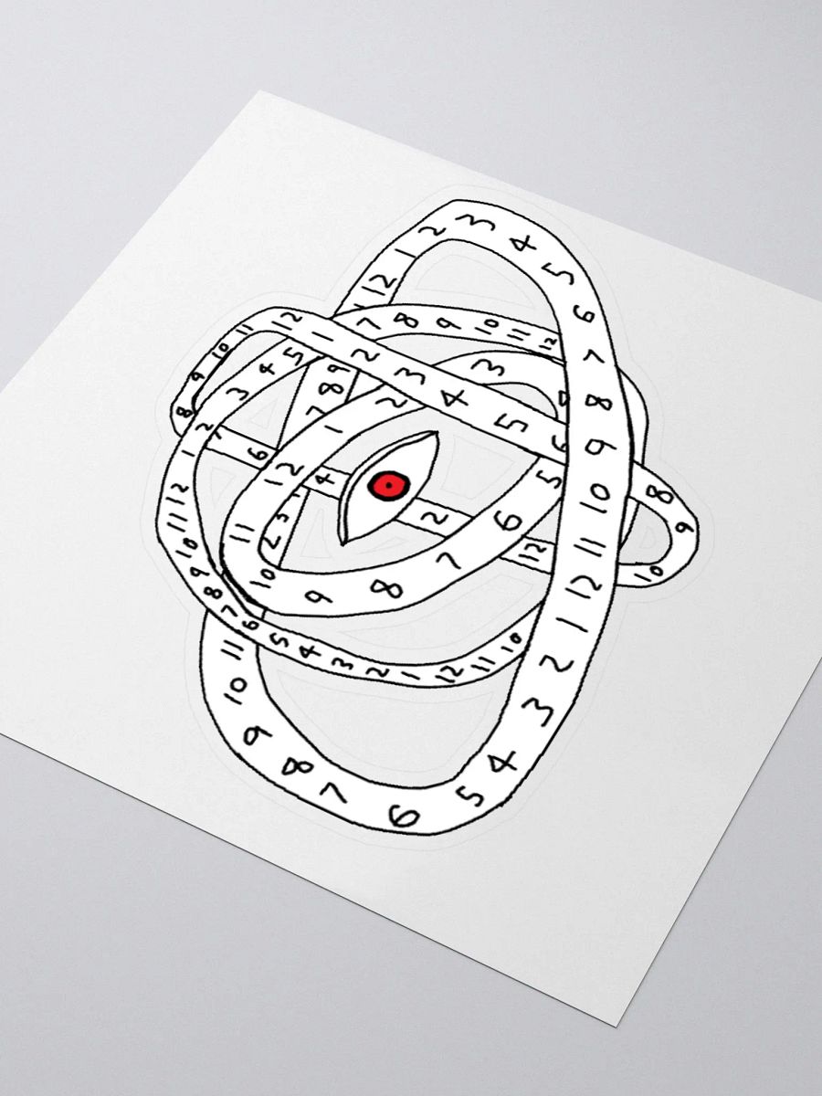 Biblically Accurate Clock Sticker product image (7)