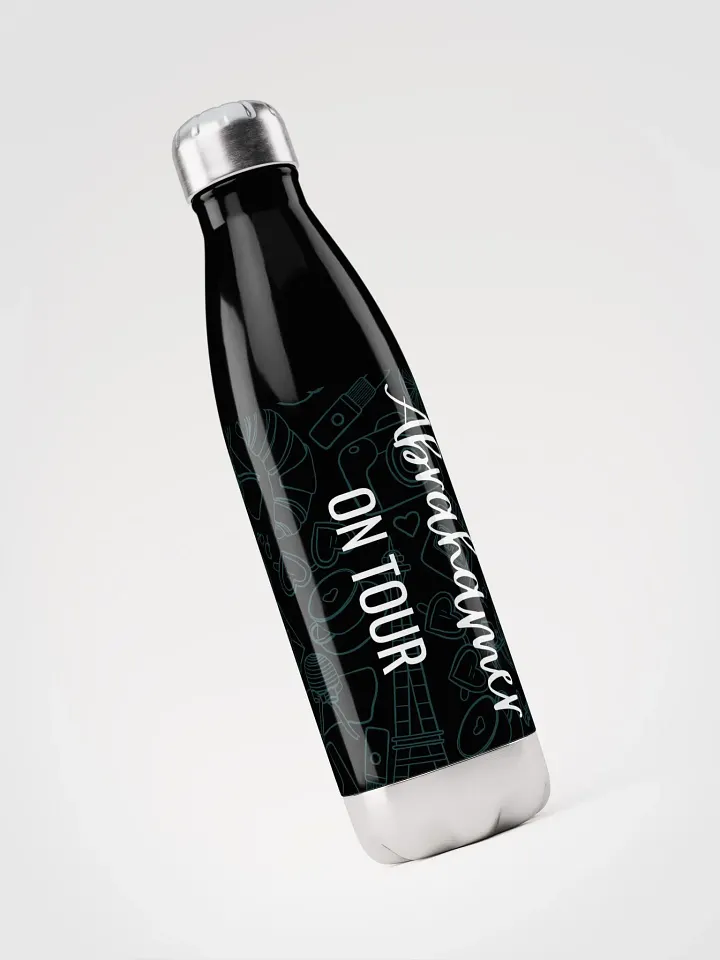 Abrahamer On Tour - Teal Stainless Steel Water Bottle product image (1)