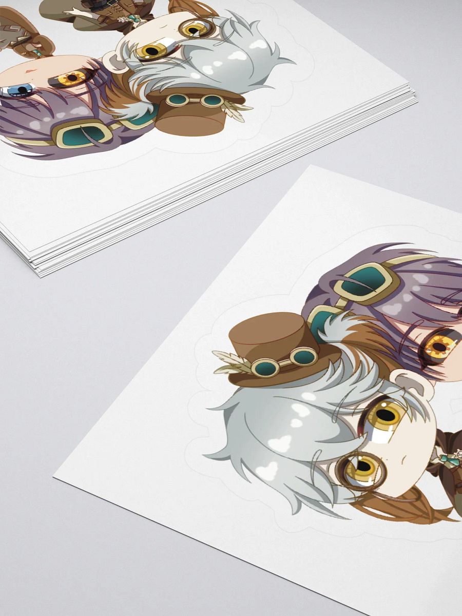 Xpocket Steampunk Chibi Kiss Cut Stickers product image (10)