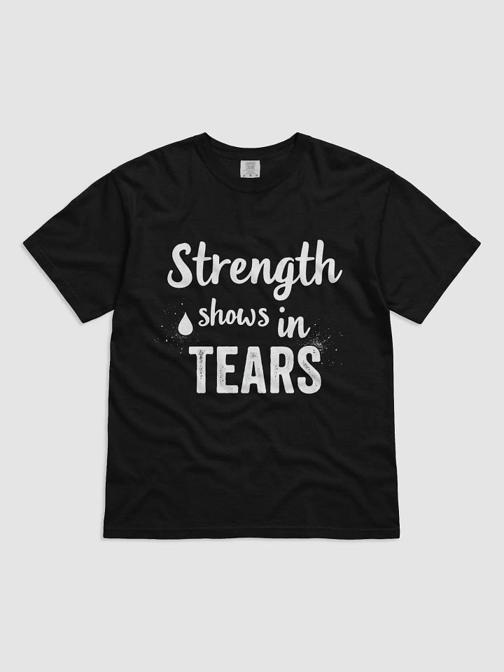 Strength Shows in Tears  — The Johnny Depp Inspired T-Shirt That Empowers You to Embrace Your True Power product image (1)