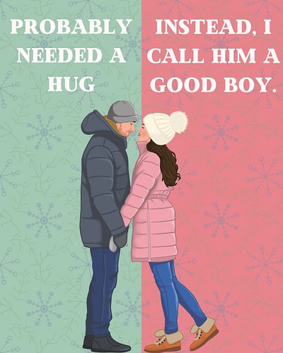 Probably needed a hug...
Instead, I called him a good boy.

You’ll Get:
❄️ Enemies to Lovers
🎄 Single Dad
❄️ Former Hockey Pl...