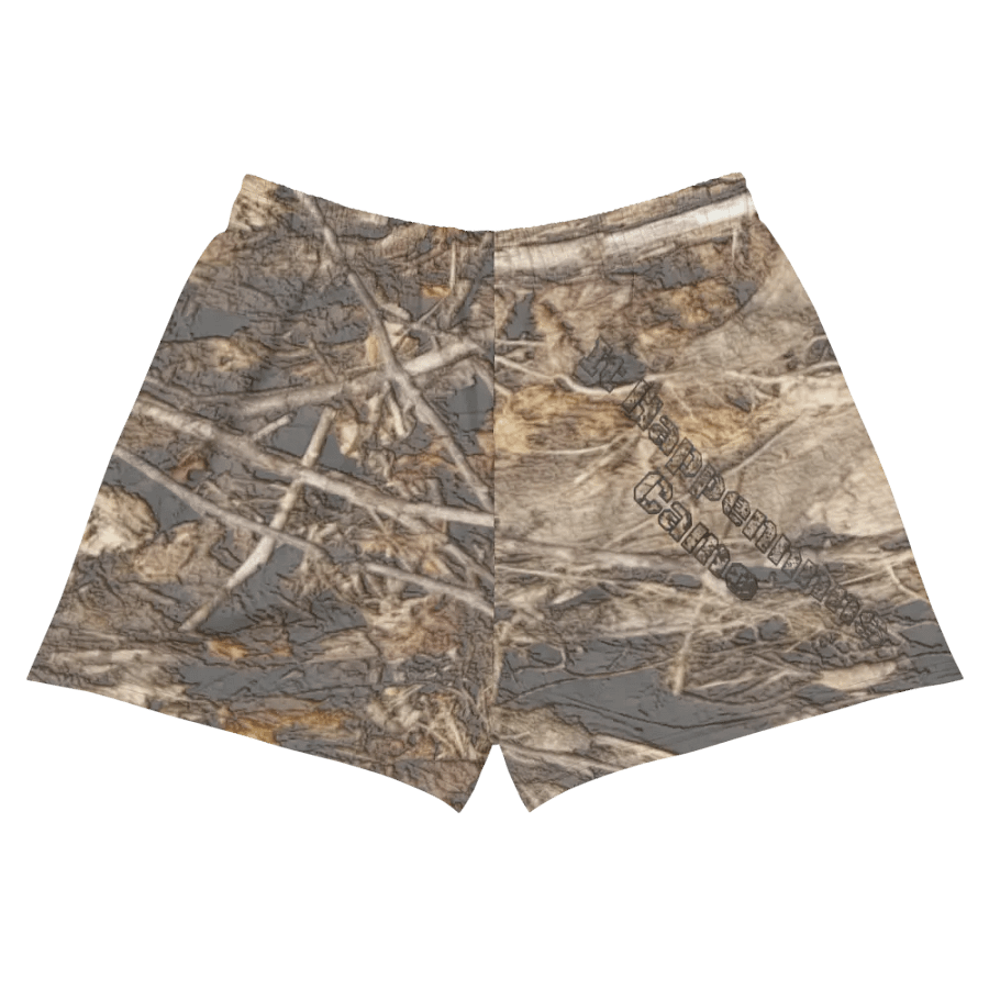 Unisex Athletic Short Shorts - Dead Split - It Happennnns Camo product image (6)
