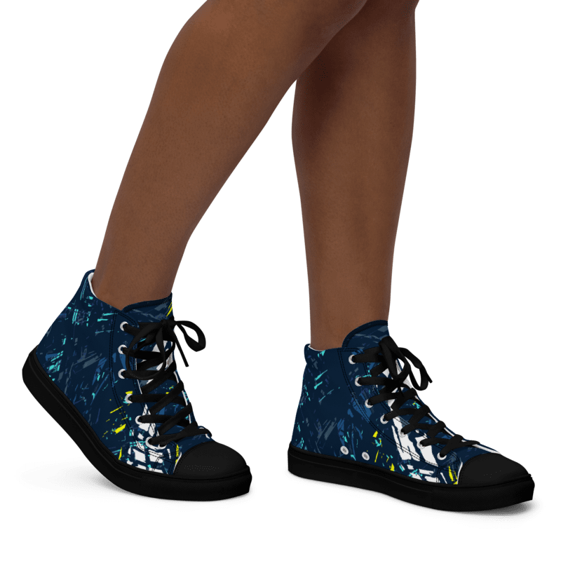 Waterblue | Women's High Top Sneaker product image (2)