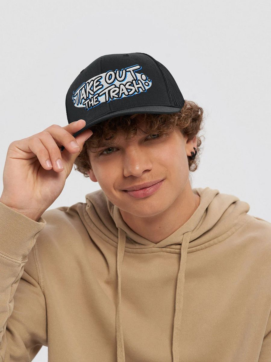 Take Out The Trash Logo Trucker Hat product image (6)