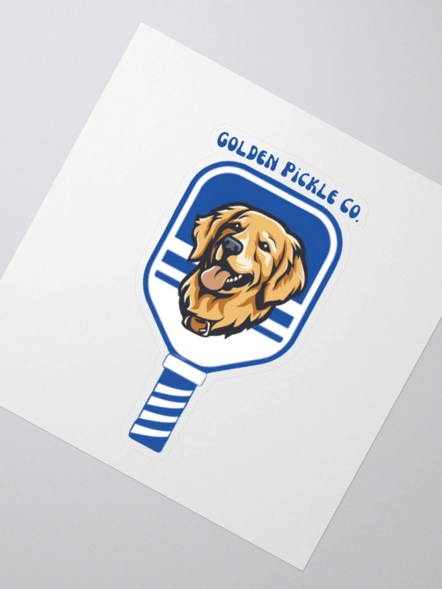 Happy Retriever Golden Pickle Stickers product image (2)