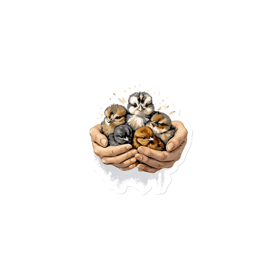 Handful of Fluff - Magnet product image (1)