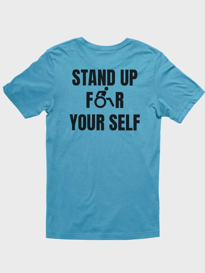 Stand Up For Your Self Teal Tee product image (2)