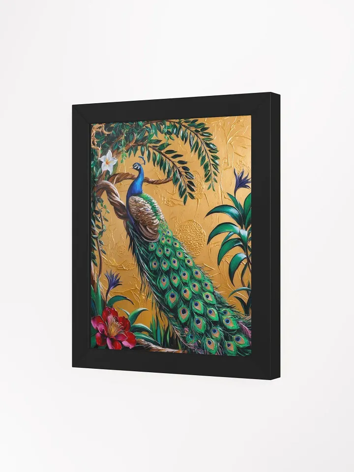 Peacock - Wall Art - Framed product image (2)
