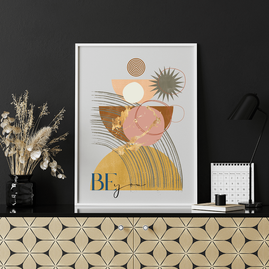 'Be You ' Abstract Print #1 product image (5)