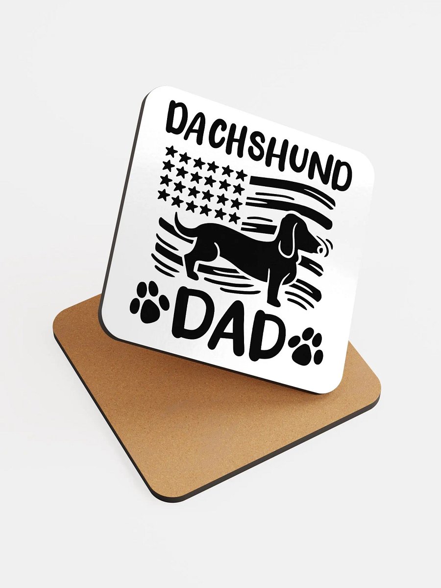 ScarletWolf Weenie Dad Coaster product image (3)