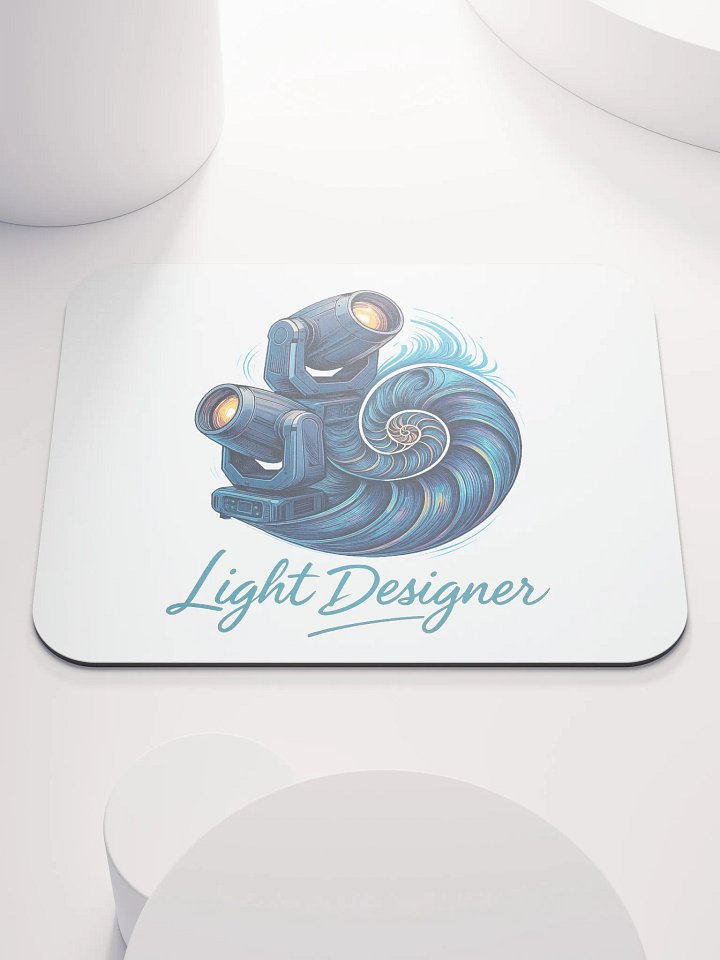 Theatrically Jerry: "LD Nautilus" Light Designer Mouse Pad product image (1)
