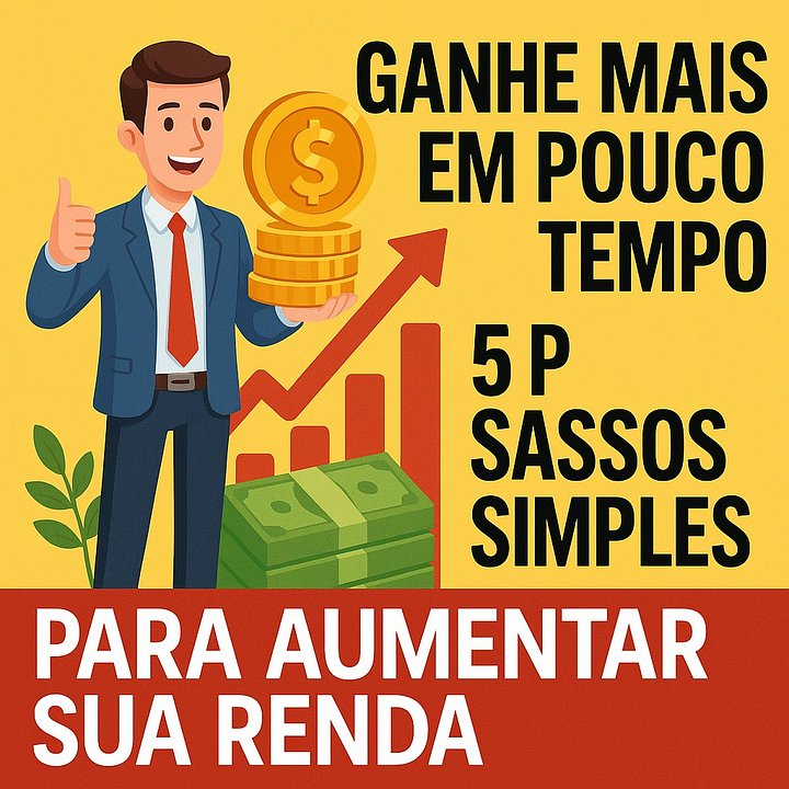 GANHE MAIS: 05 PASSOS PARA EFETIVAR!!! product image (1)