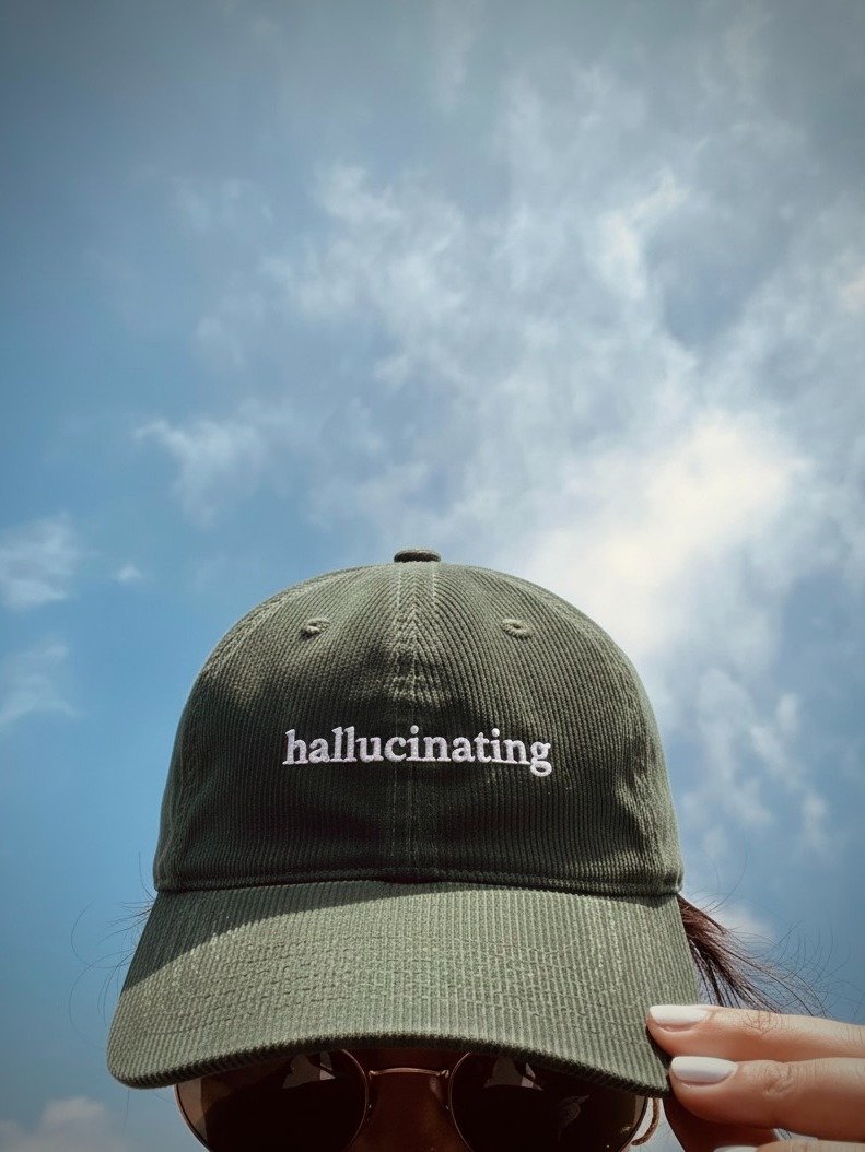 hallucinating - corduroy hat product image (1)