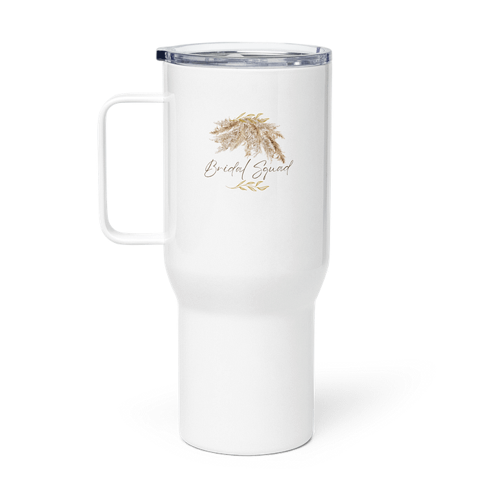 Pompas Grass Bridal Squad Travel Mug product image (1)
