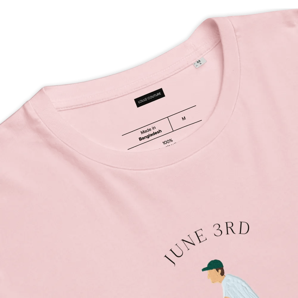 'June 3rd Bicycle Day Organic Cotton Tee product image (5)