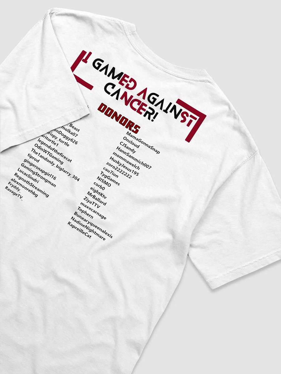 GoFundMe Fundraiser Shirt! WHITE product image (5)