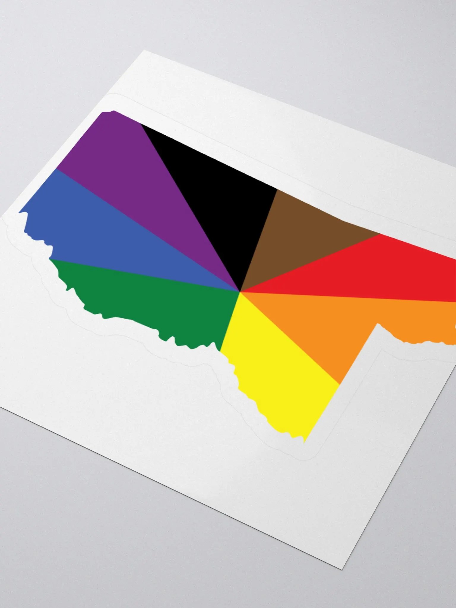 Rainbow Mississippi Sticker product image (8)