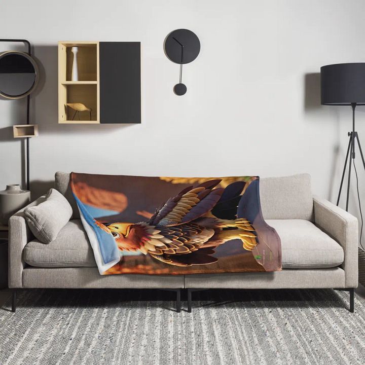 Endangered Species - Mexico - Golden Eagle Throw Blanket product image (1)